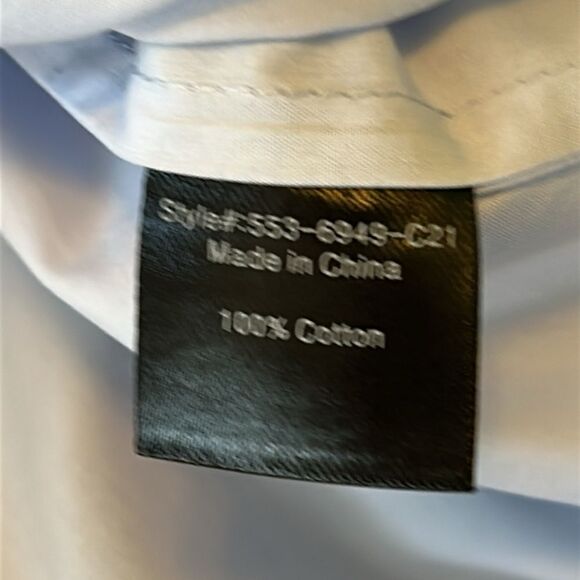 Jenni Kayne Oversized Boyfriend Button Down Cotton Shirt Light Blue Size XXL - Picture 9 of 9